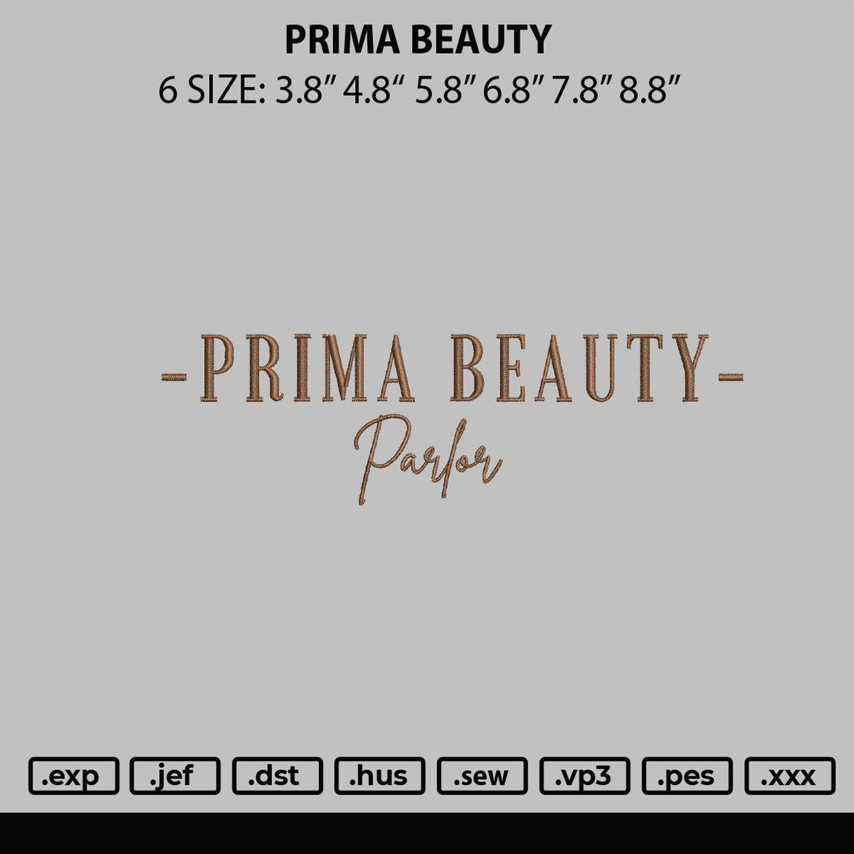 Prima Beauty Embroidery