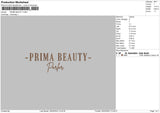 Prima Beauty Embroidery