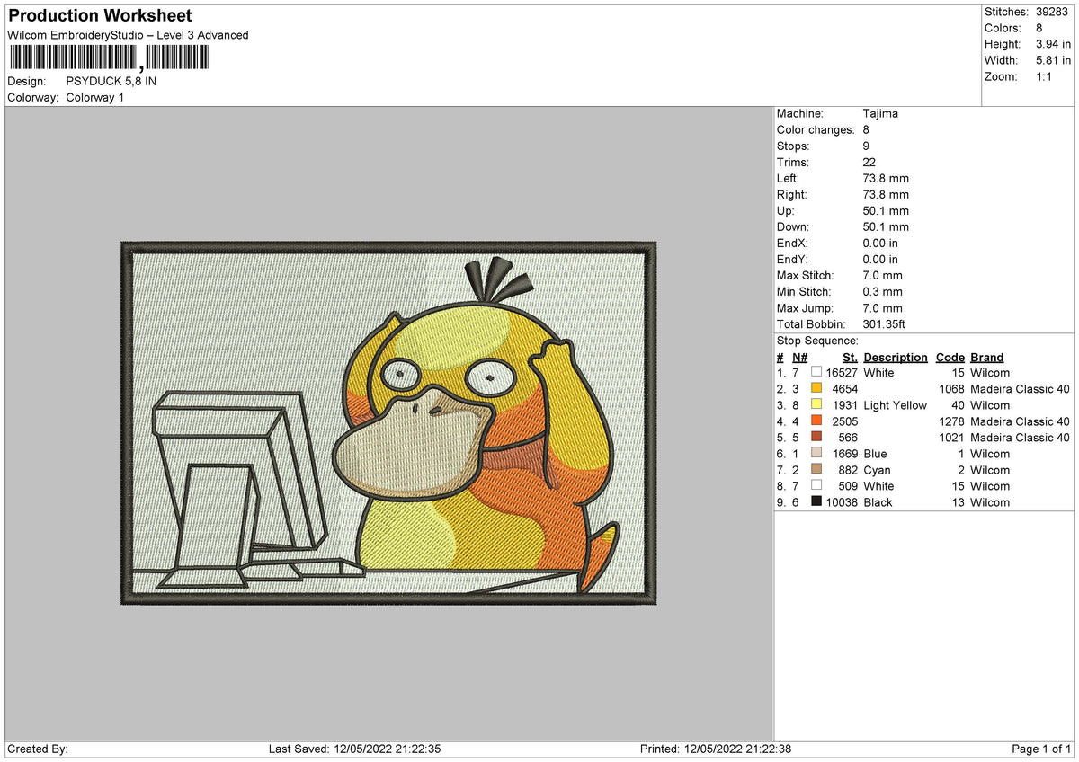 Psyduck Rvs