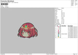 Pyra Embroidery File 6 Sizes