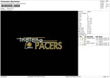 Pacer Embroidery File 6 sizes