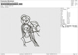 Photoline 100225 Embroidery File 6 size