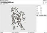 Photoline 100225 Embroidery File 6 size