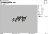 Power Pg Line Embroidery File 6 sizes