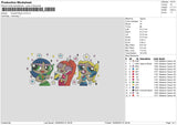Ppg V3 Embroidery File 6 sizes