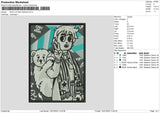 Rage Luv Embroidery File 6 sizes
