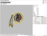 Redskins Embroidery