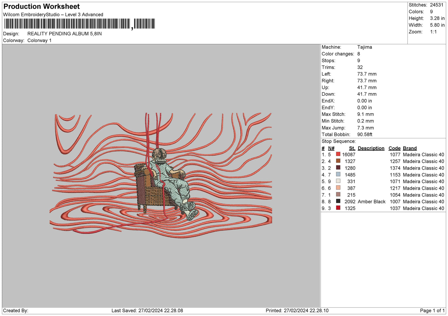 Man2702 Embroidery File 6 sizes