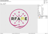 RFAME Embroidery File 6 size
