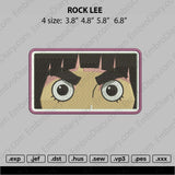 Rock Lee Embroidery