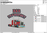 Transport0909 Embroidery File 6 sizes