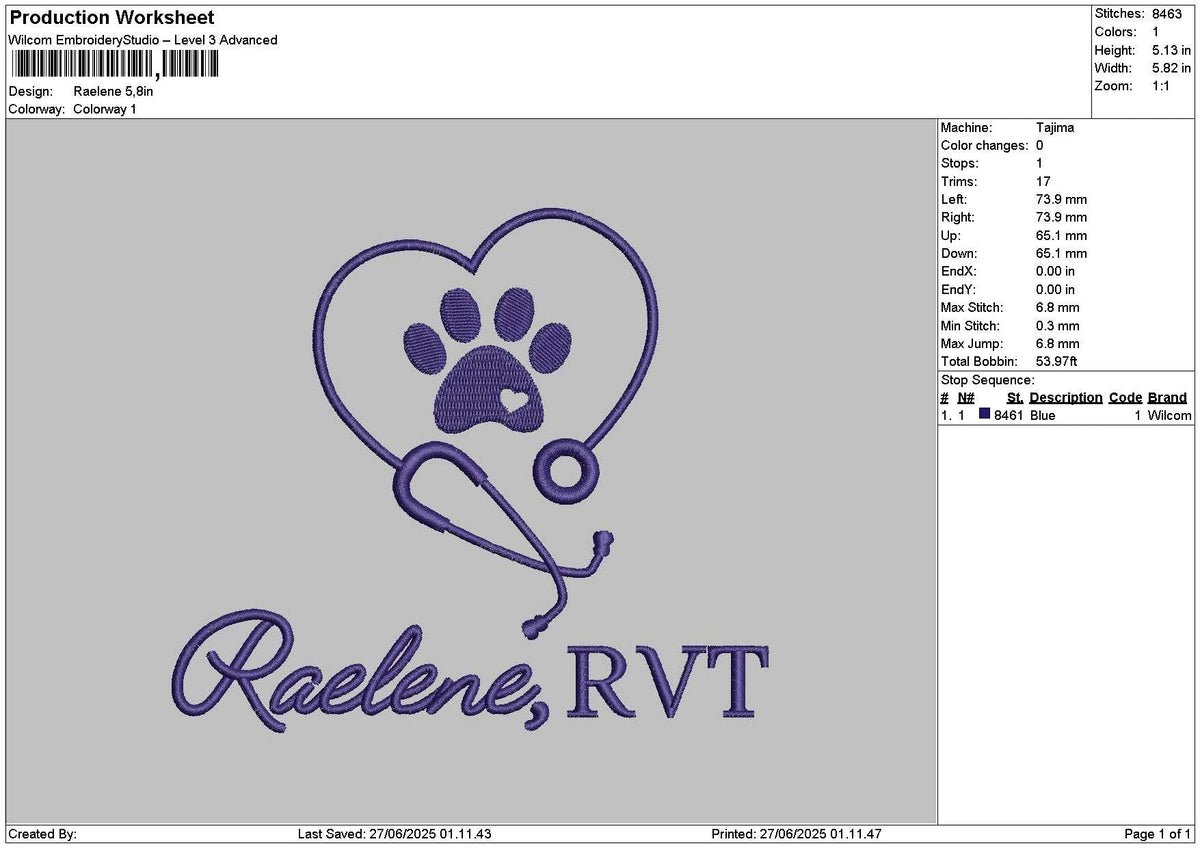 Jessica Raelene Embroidery 2 Files