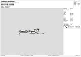 Ramos Embroidery File 6 sizes