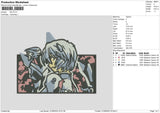 Rei Embroidery File 6 sizes