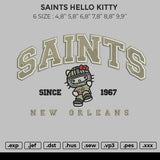 SAINTS HELLO KITTY