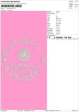 Saleena Embroidery File 6 sizes
