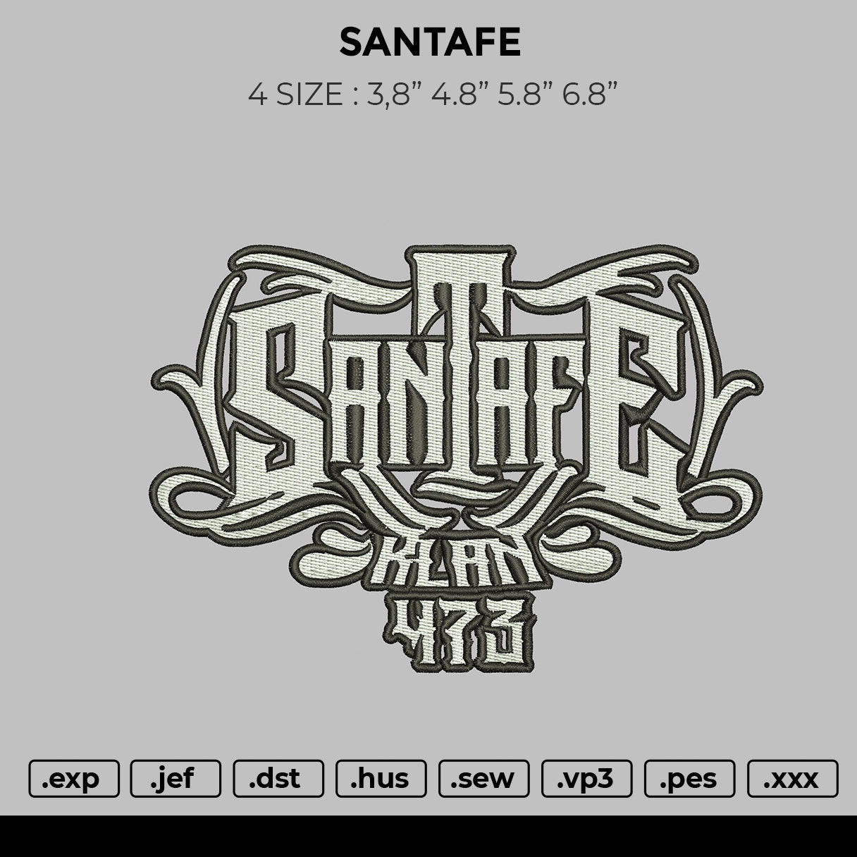 SANTAFE Embroidery