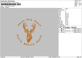 Santacirlce V1 Embroidery File 6 sizes