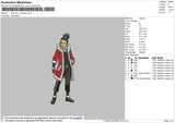 Shikamaru Christmas Embroidery