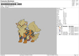 Shiny A Embroidery File 6 sizes
