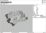 Flowerstextsweet Embroidery File 6 sizes