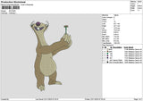 Sidicetext Embroidery File 6 sizes