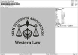 Sikhtext Embroidery File 6 sizes
