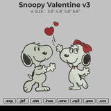 Snoopy Valentine V3