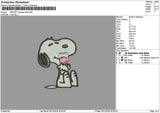 Snoopy Drpapper 03 Embroidery File 6 sizes