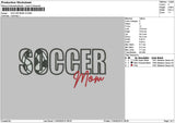 Soccer 1104b Embroidery File 6 sizes