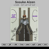 Sosuke Aizen Embroidery