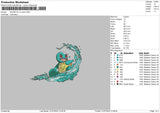 Squirtle On Wave
