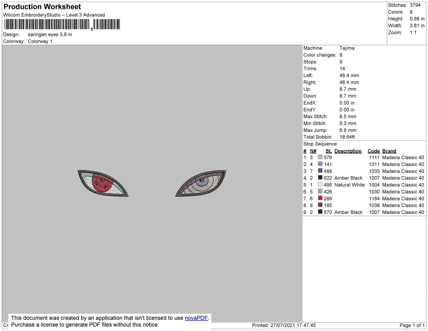 Saringan Eyes 001