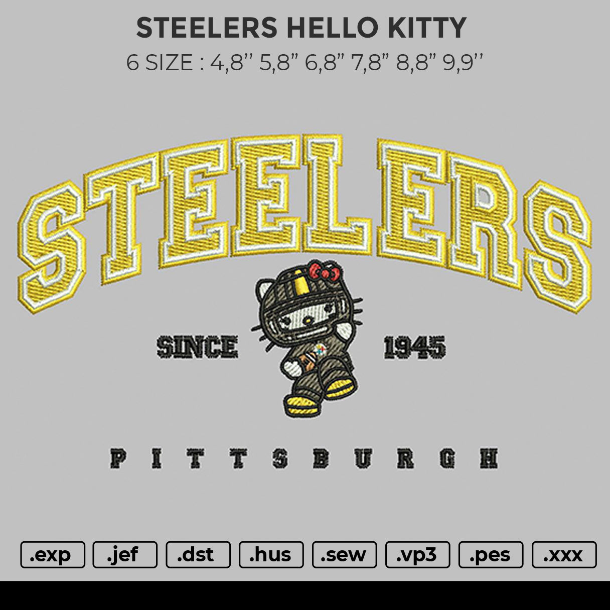 STEELERS HELLO KITTY