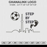 STEP BY STEP Embroidery File 6 size