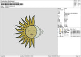 Sunmoon 0702 Embroidery File 6 sizes