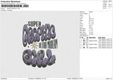SUPER GRAPHIC Embroidery File 6 size