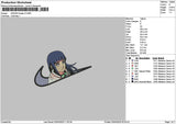 Swoosh Hinata V2 Embroidery File 6 sizes