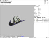 Swoosh 05 Anime Embroidery