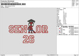 Senior Spider 26 27 Embroidery 2 Files