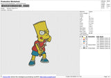 Simpson Sling Embroidery