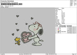 Snoopycake1901 Embroidery File 6 sizes