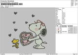 Snoopycake1901 Embroidery File 6 sizes