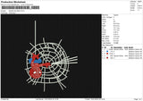 Spiderman Bebe Embroidery File 6 size