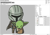 Star Wars Chibi Embroidery