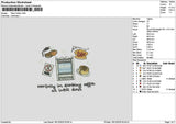 Starstext 1812 Embroidery File 6 sizes