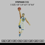 Stephan C V2 Embroidery File 6 sizes