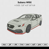 subaru wrx Embroidery