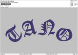 Separate Designs 0801 Embroidery 5 Designs