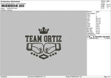 Ortiztext Embroidery File 6 sizes